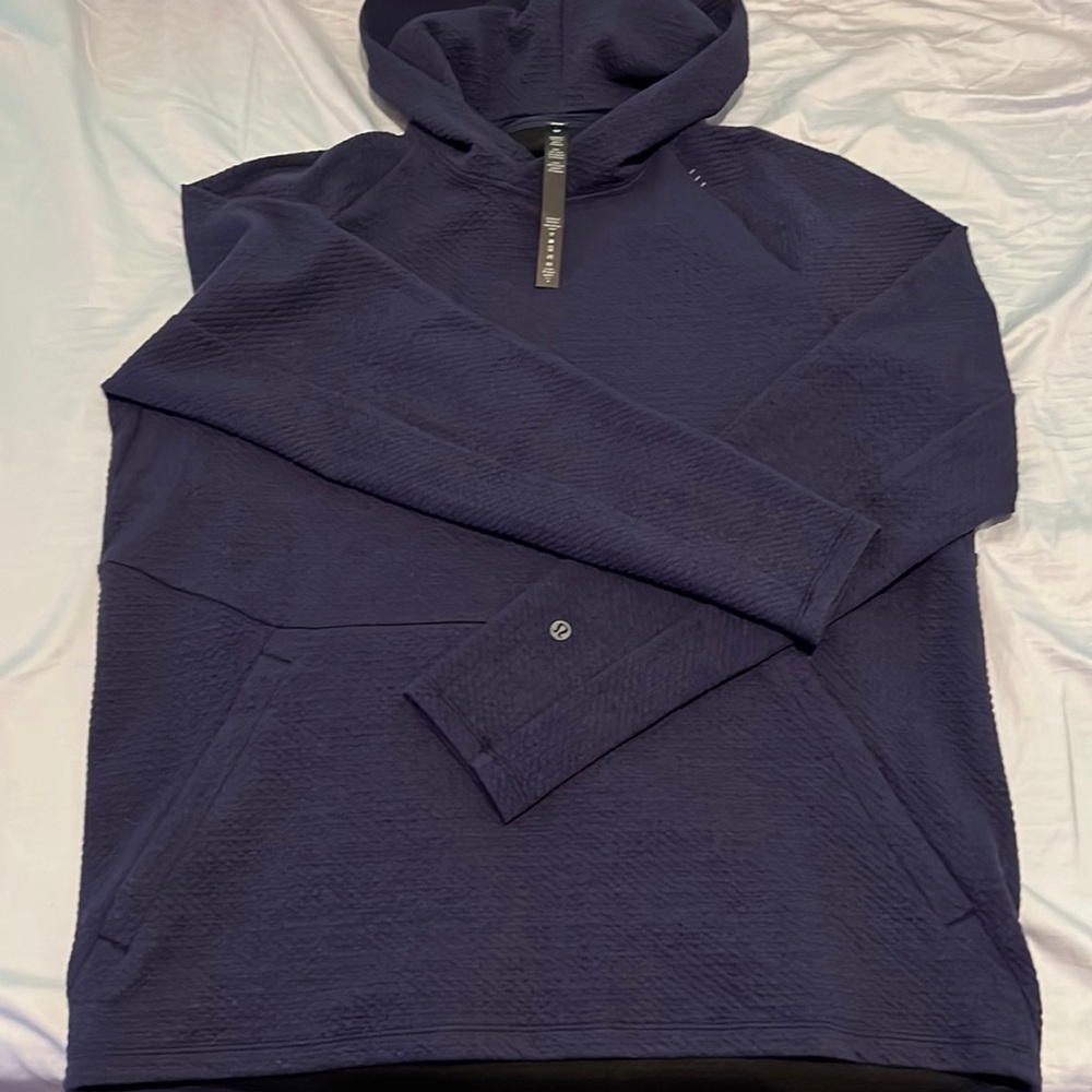Lululemon At Ease Hoodie - Dark Blue - Large